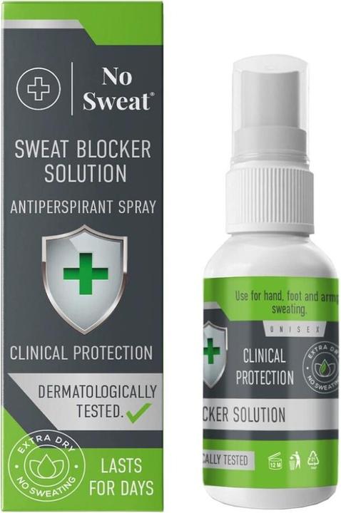 Actual product image KLC Kozmetik No Sweat antiperspirant spray 50 ml (Spray, 50 ml)