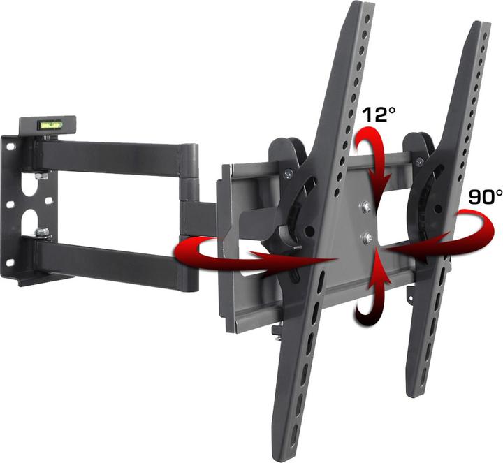 Produktbild VCM Morgenthaler WS200 TV-Wandhalterung 61,0 cm (24" 127,0 cm (50" Neigbar+S (Wand, 75", 40 kg)