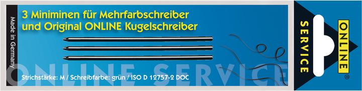 Actual product image Online Ballpoint refills D1-Mini (Refill, Green)