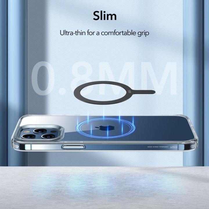 Actual product image ESR Halolock Magsafe Universal Magnetic Ring 2-Pack Black