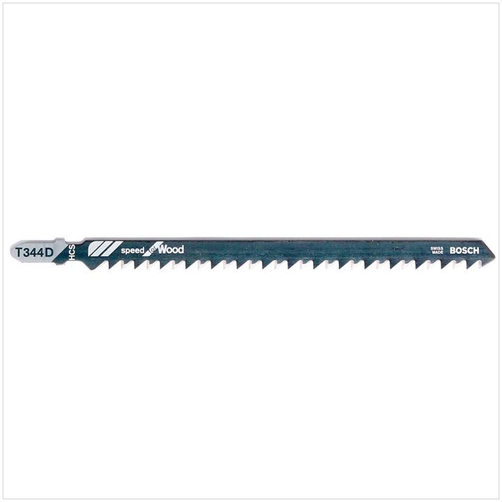 Produktbild Bosch Professional Zubehör Stichsägeblatt T 344 D Speed for Wood, 3er-Pack