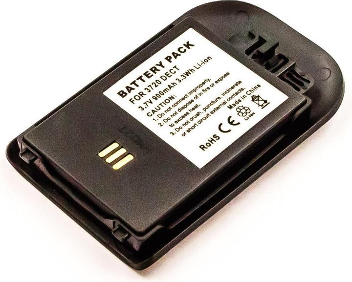 Actual product image AGI 106769 - Battery - Ascom - DH4-ACAB - Black - Lithium-Ion (Li-Ion) - 900 mAh