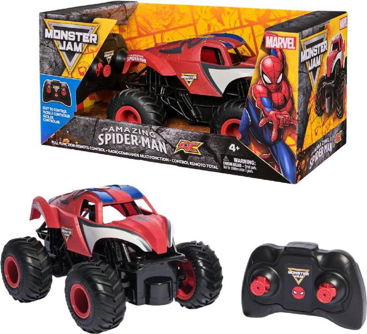 Produktbild Amigo MJC Monster Jam Spider Man 1:24