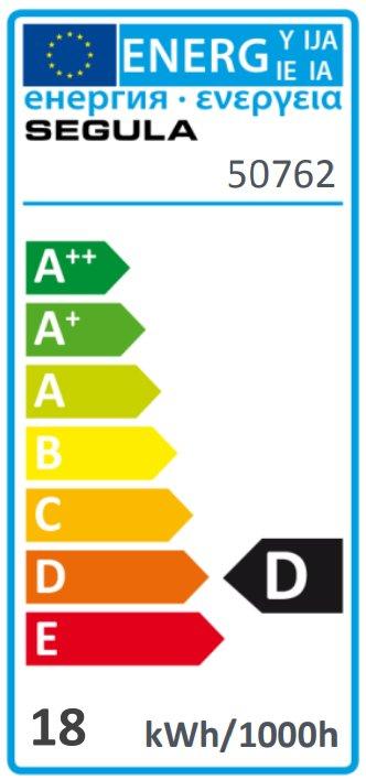 Energie-Label Segula LED E27 Reflektor 18 W = 120 W (E27, 18 W, 85 lm, 1 x, D)