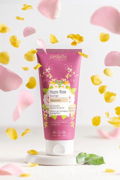 Produktbild Farfalla Duschgel Hippie rose Happiness Gel (200 ml)