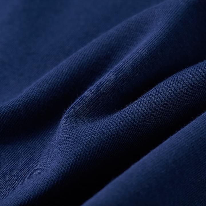 Immagine prodotto VidaXL Camicia da bambino a maniche lunghe blu navy 104,Materiale: 95% cotone (104)