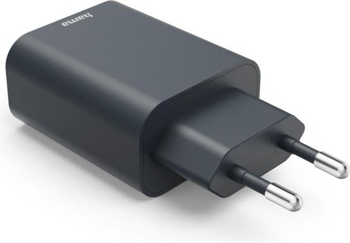 Actual product image Hama Fast charger, USB-C, Power Delivery (PD), 45 W, anthracite (45 W)