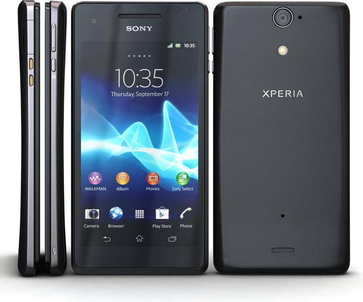 Image du produit Sony Xperia V (8 Go, Noir, 4.30", 13 Mpx, 4G)