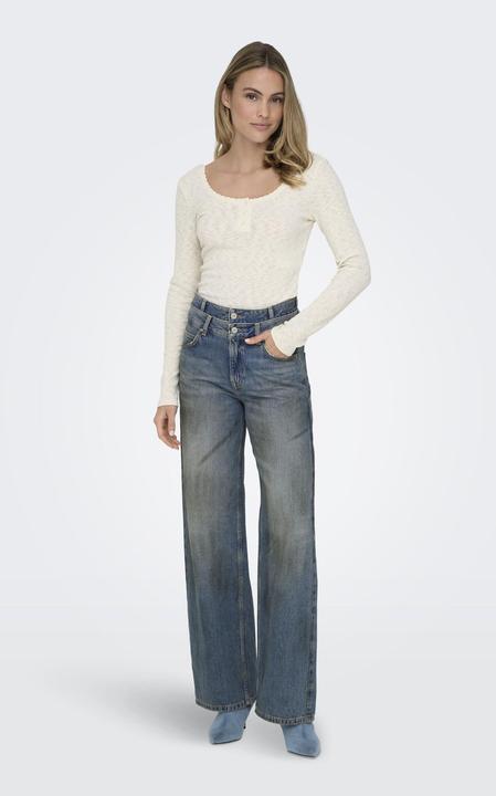 Actual product image Only ONLESME-HOPE Super-High Waist Weiter Beinschnitt Jeans Jeans mit weitem Bein (W28/L32)