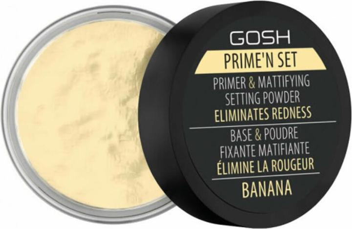 Produktbild Gosh Velvet Touch Prime'n Set Primer & Mattifying Powder 7gr (002 Banana)