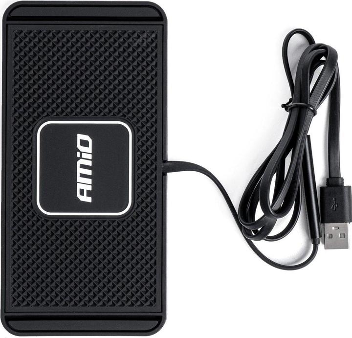 Actual product image Amio Wireless induction car charger 15 W -03144 (15 W)