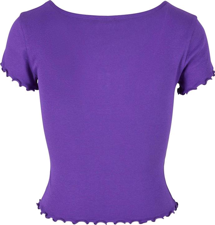 Actual product image Urban Classics Ladies Rib Babylock Tee (5XL)