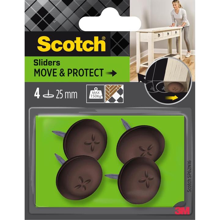 Produktbild Scotch Stuhlgleiter Nagel (Gleitnagel, 4 Stück)