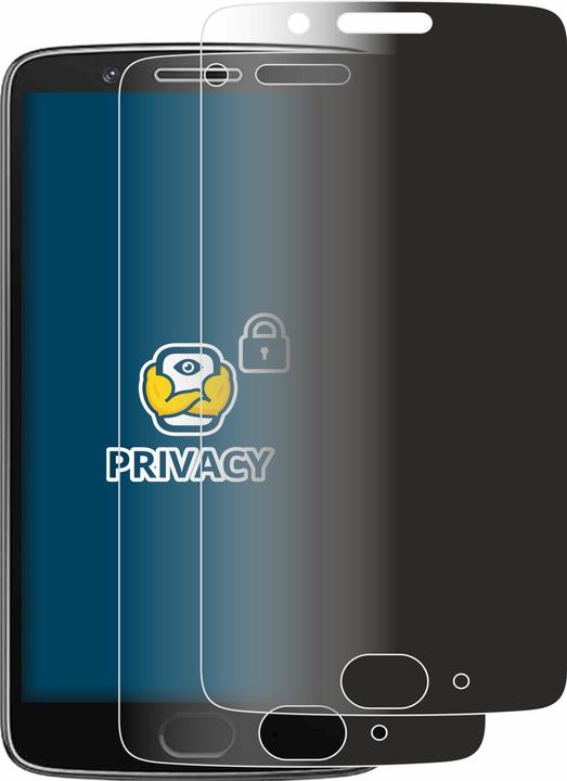 Actual product image BROTECT Anti-spy privacy film Blue light protection film (2 Piece, Motorola Moto G5)