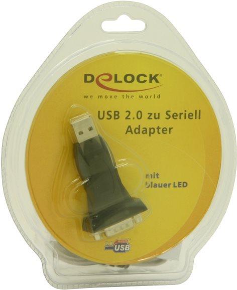 Produktbild Delock USB 2.0 zu Seriell Adapter (USB 2.0, 16 cm)