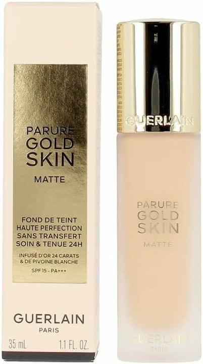 Actual product image Guerlain Parure G Mat Fluid Fond de Teint No 2W (2W Warm)