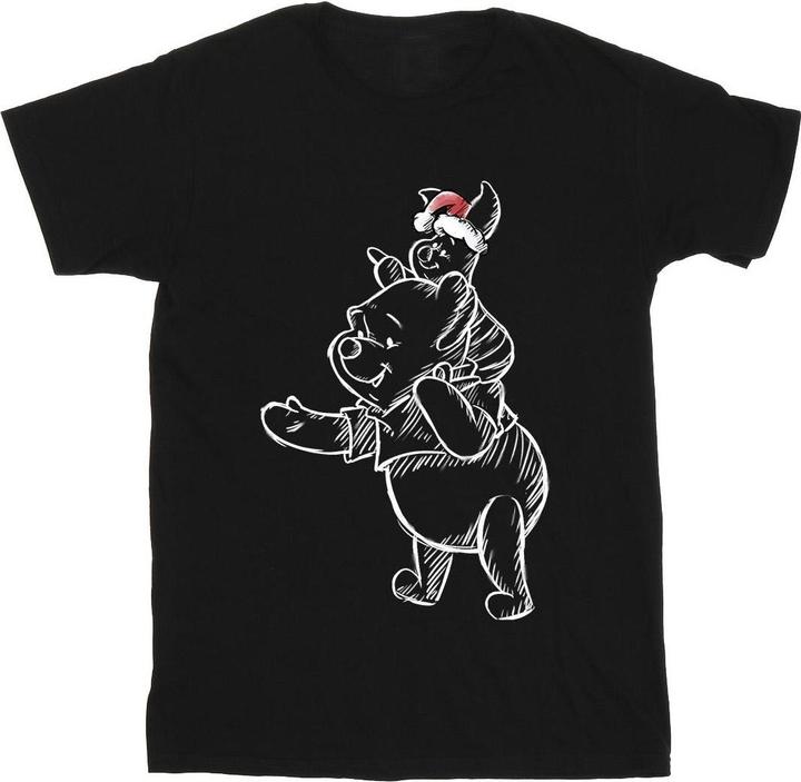 Disney Winnie The Pooh Piglet Christmas TShirt (L)