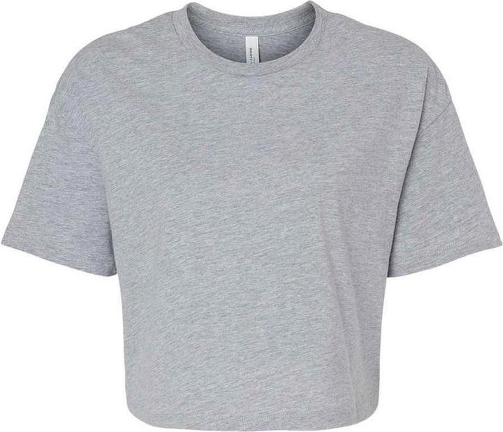 Bella Canvas Womens/Ladies Jersey Cropped Crop T-Shirt