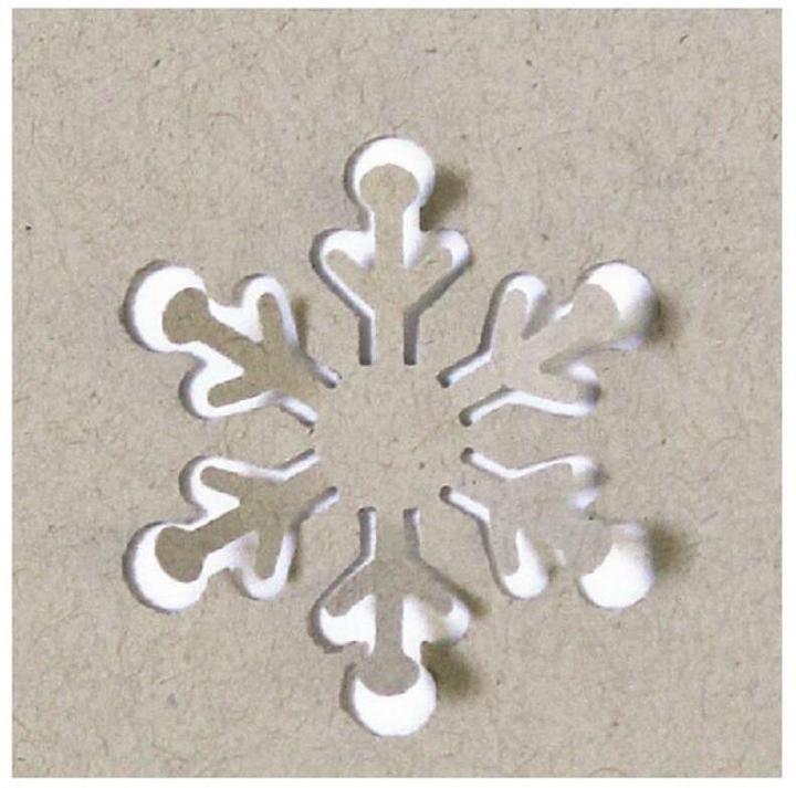 Actual product image Artoz Locher Stanzer Fliegender Stanzer 3D PopUp Schneeflocke