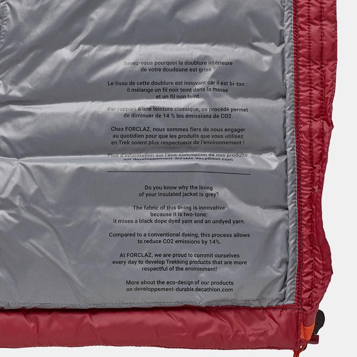 Actual product image Forclaz MT100 DUVET (XXL)