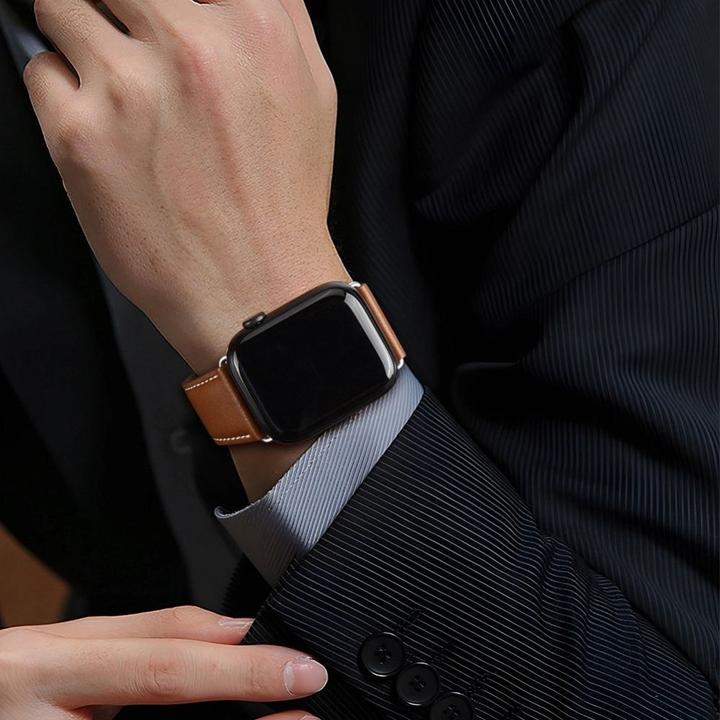Actual product image Dux Ducis YA Strap (38 mm, 40 mm, 41 mm, Genuine leather)