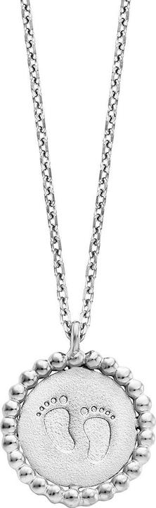 Julie Julsen Halskette Baby Fussabdruck (Silber 925)
