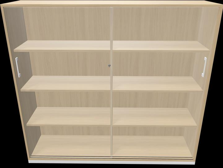 Actual product image Narbutas Choice sliding door cabinet (160 x 40 x 146.5 cm)