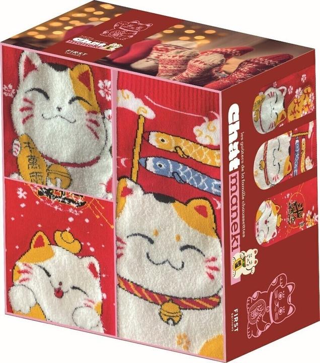 Produktbild Les goûters de la famille chaussettes chat maneki (Französisch, Collectif, 2024)