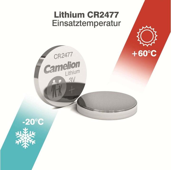 Produktbild Camelion Lithium (1 Stk., CR2477, 1000 mAh)