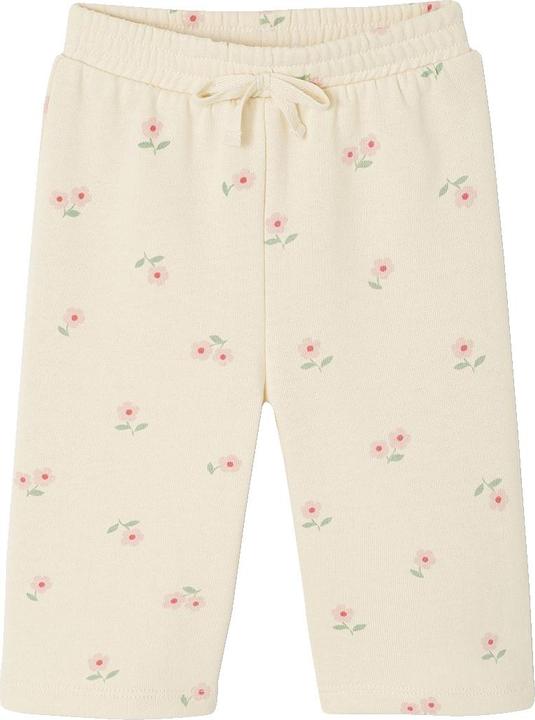 Produktbild Vertbaudet Weite Baby Sweathose mit Blumen und Recycling-Polyester (98)