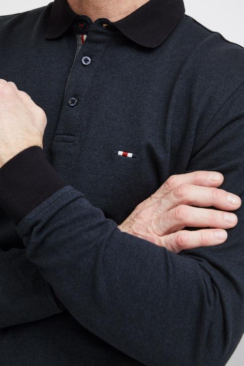 Produktbild FQ1924 FQPETER two tone polo pique LS 21900726 (L)