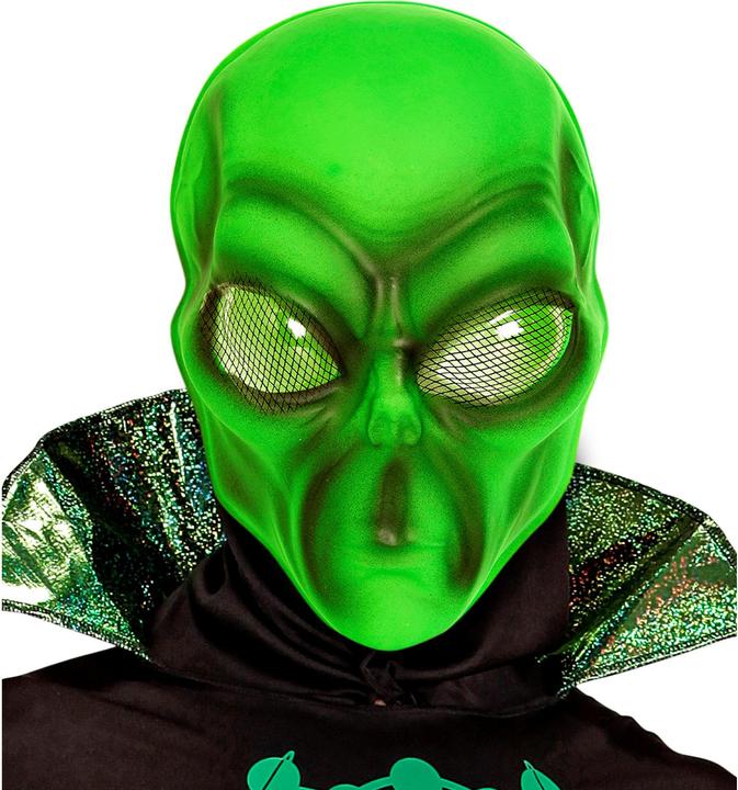 Produktbild Widmann Maske Alien Aus Kunststoff
