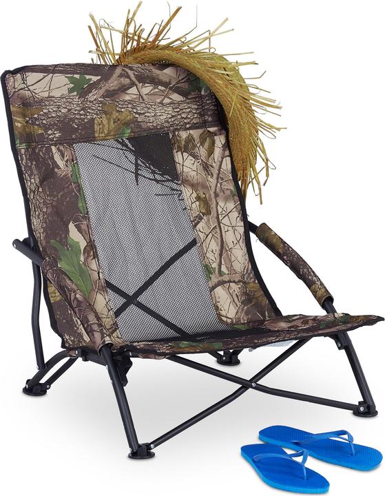 Image du produit Relaxdays Chaise de plage