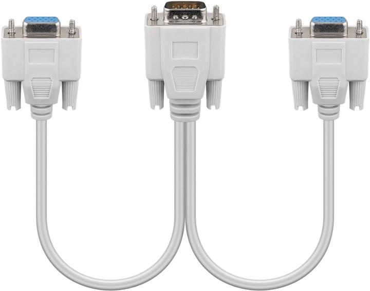 Image du produit Goobay D-Sub 15 Pol — D-Sub 15 Pol (VGA, 18 cm)