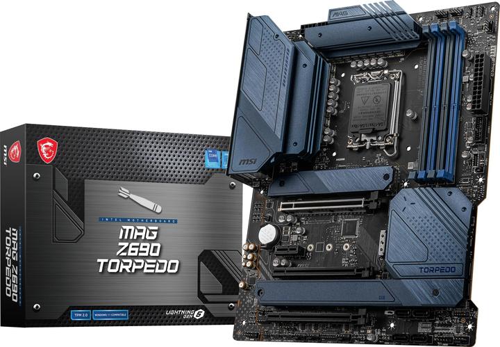 Produktbild MSI MAG Z690 TORPEDO (LGA 1700, Intel Z690 (DDR5), ATX)