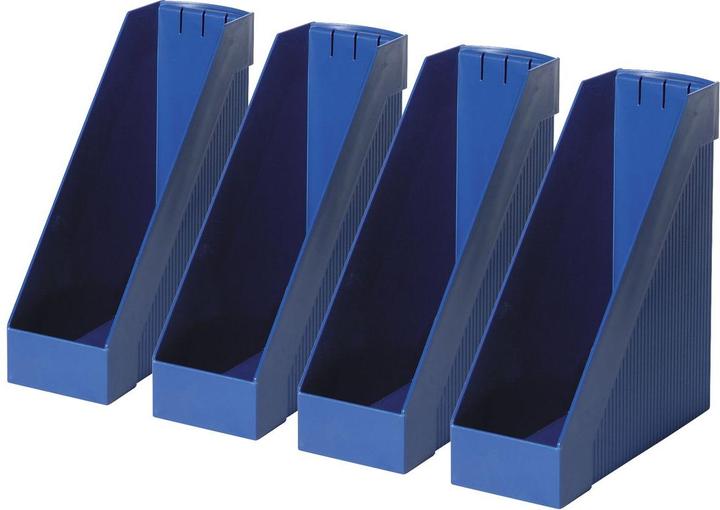 Produktbild Helit Stehsammler, extra breit, Polystyrol, 4 Stück (A4)