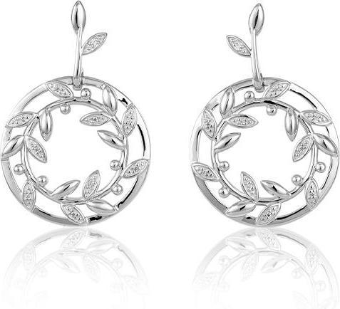 Breuning OHRSCHMUCK - BRILL. 0,08 Ct. H/si (750/18 K Gold)