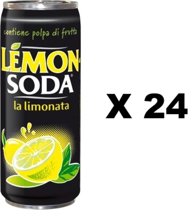 Actual product image Crodo Lemon Soda (24 x 33 cl)