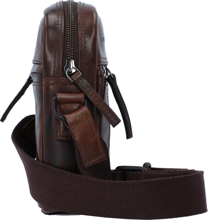 Actual product image Greenburry Newport Mini Bag Umhängetasche Leder 18 cm