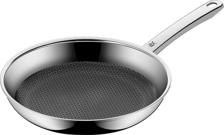 Produktbild WMF Edelstahlpfanne Bratpfanne 24cm Wabenboden Profi Resist Induktion beschichtet (24 cm, Bratpfanne, Aluminium, Edelstahl)