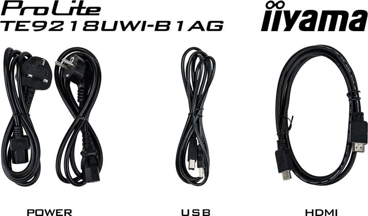Actual product image iiyama LFD ProLite TE9218UWI-B1AG (5120 x 2160 pixels, 91.50")