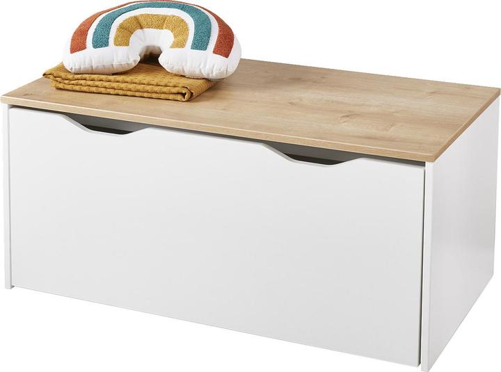Image du produit Vertbaudet Coffre à jouets sur roulettes pour chambre d'enfant