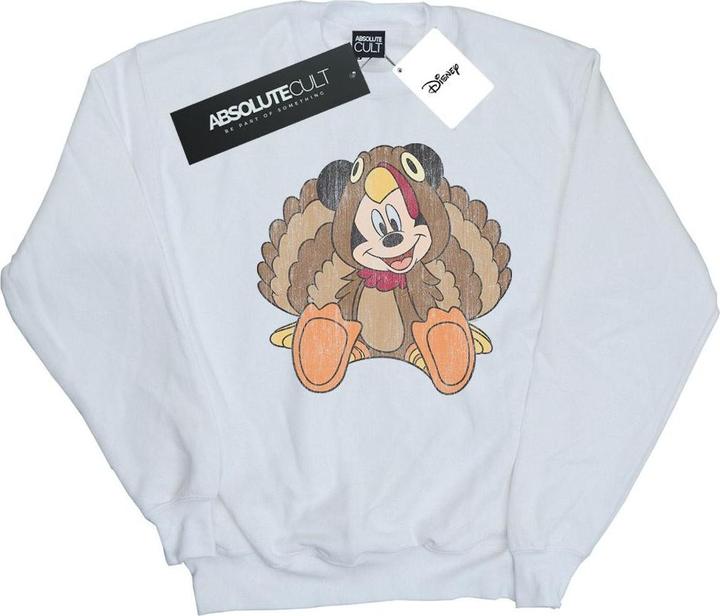 Disney Mickey Mouse Thanksgiving Turkey Costume Sweatshirt