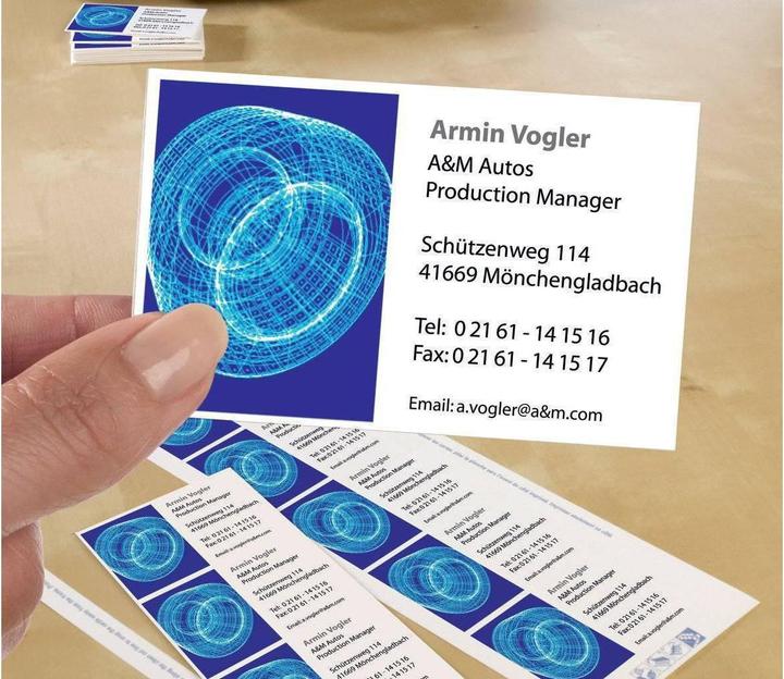 Produktbild Avery Klassisch (185 g/m², 10 x, A4)