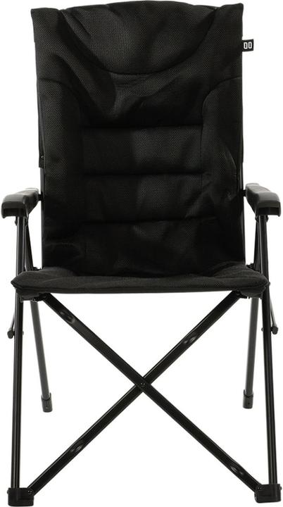 Actual product image Travellife Barletta Camping Folding chair Cross Black - Backrest in 3 positions adjustable - Water a