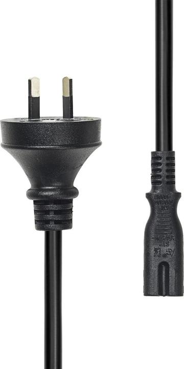 ProXtend Cordon d'alimentation Australia to C7 2M Black (2 m)