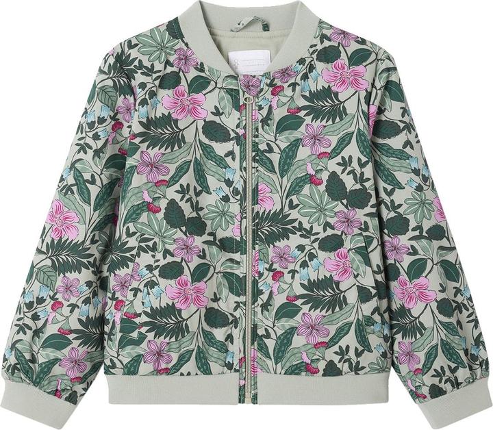 Actual product image Vertbaudet Mädchen Bomberjacke mit Blumenprint (128)