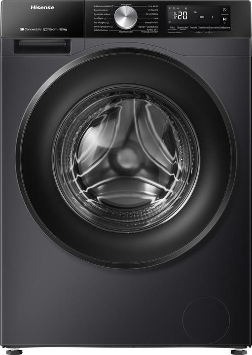 Produktbild Hisense WD3S8043BB3 (schwarz, Connect-Life)