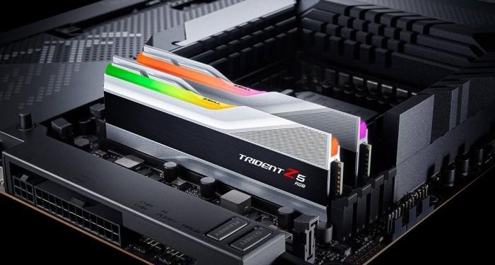 Actual product image G.Skill Trident Z5 RGB (2 x 32GB, 6000 MHz, DDR5 RAM, DIMM)