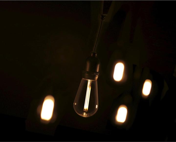 Actual product image Nordic Smartlight Lite bulb moments - smart Light Chain - Vintage Edison (13 m)